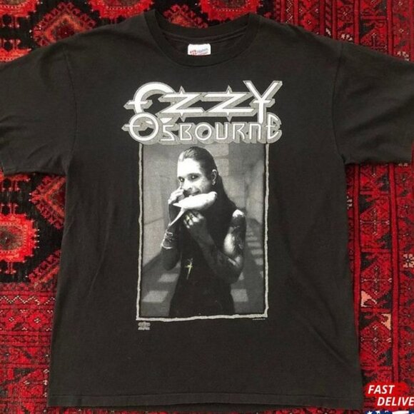 Other - RETRO 1992 Ozzy Osbourne The Last Bloody Shows Dove Shirt